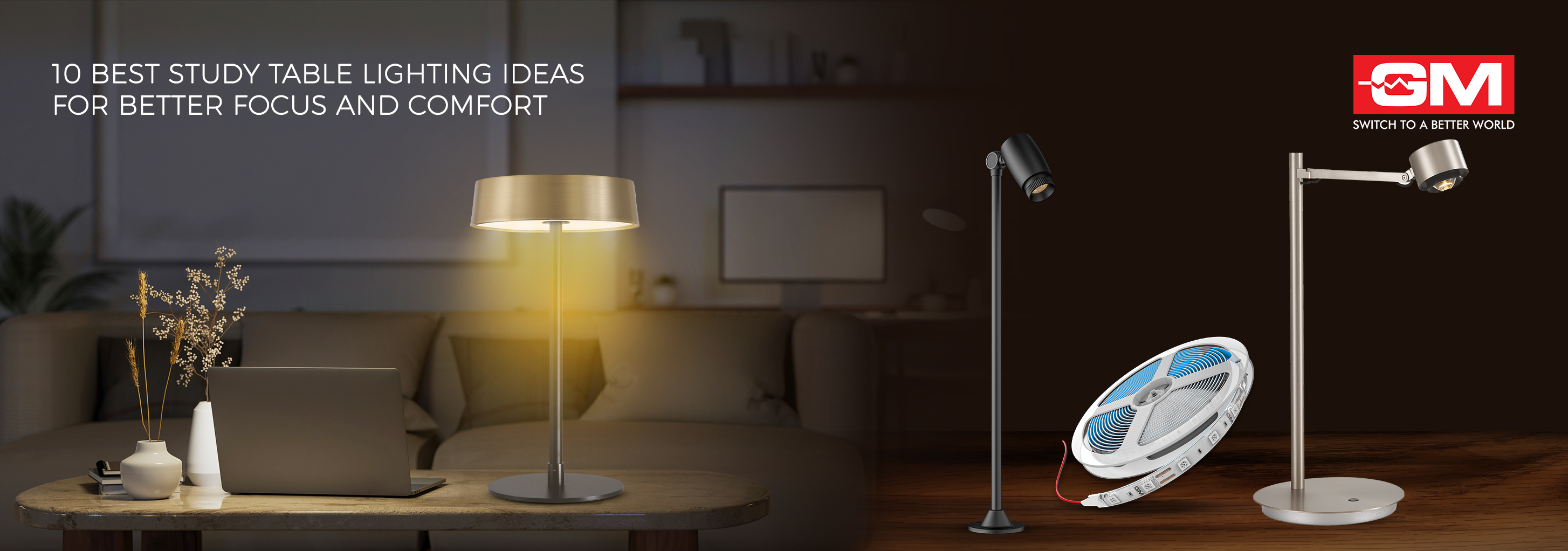 10 Study Table Lighting Ideas That Boost Focus & Productivity