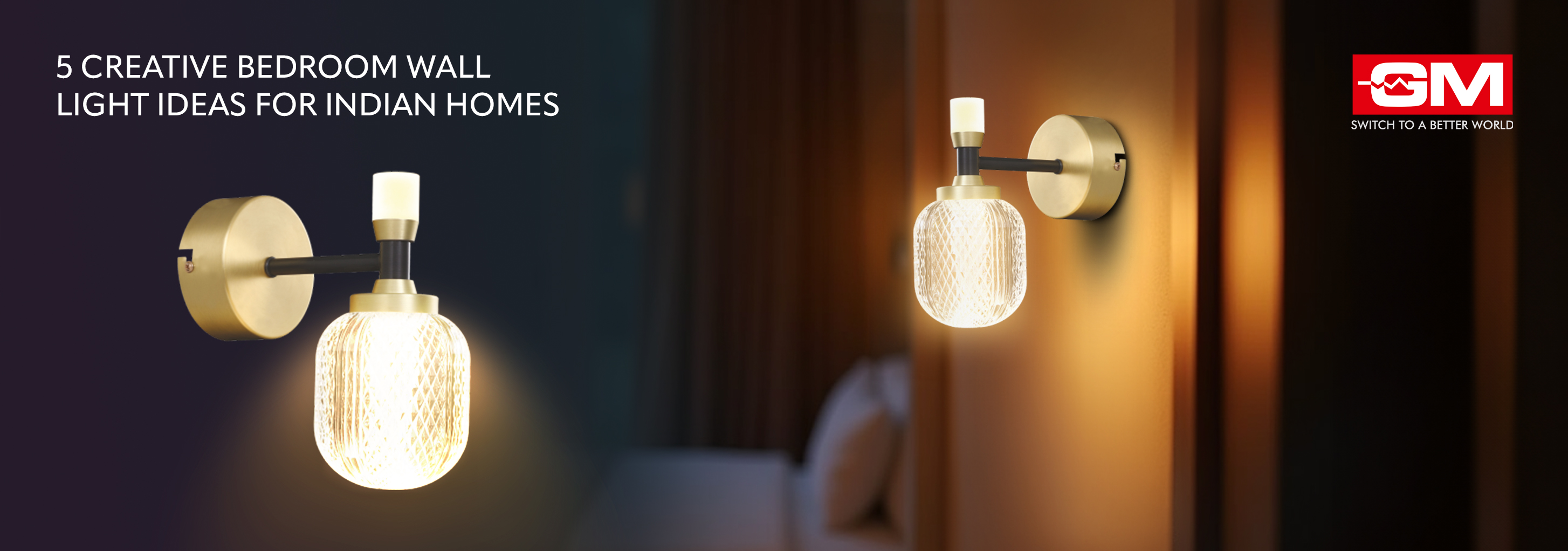 5 Creative Bedroom Wall Light Ideas for Indian Homes