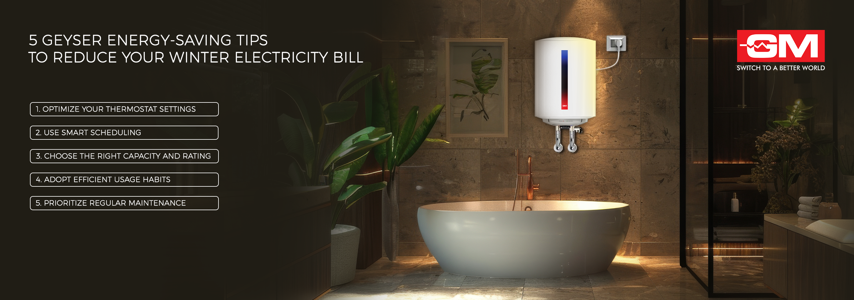 5 Geyser Energy-Saving Tips to Reduce Your Winter Electricity Bill