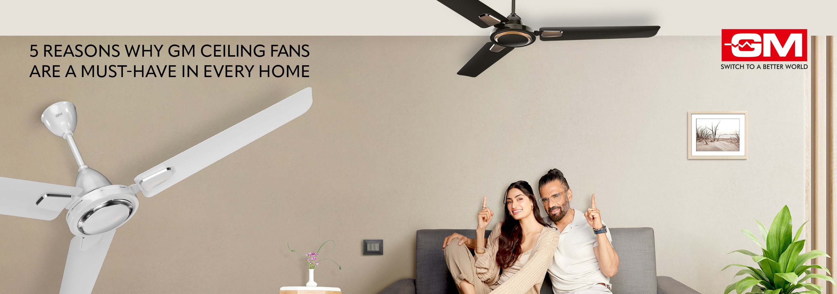 5 Reasons Why Ceiling Fans are a Must-Have in Every Home
