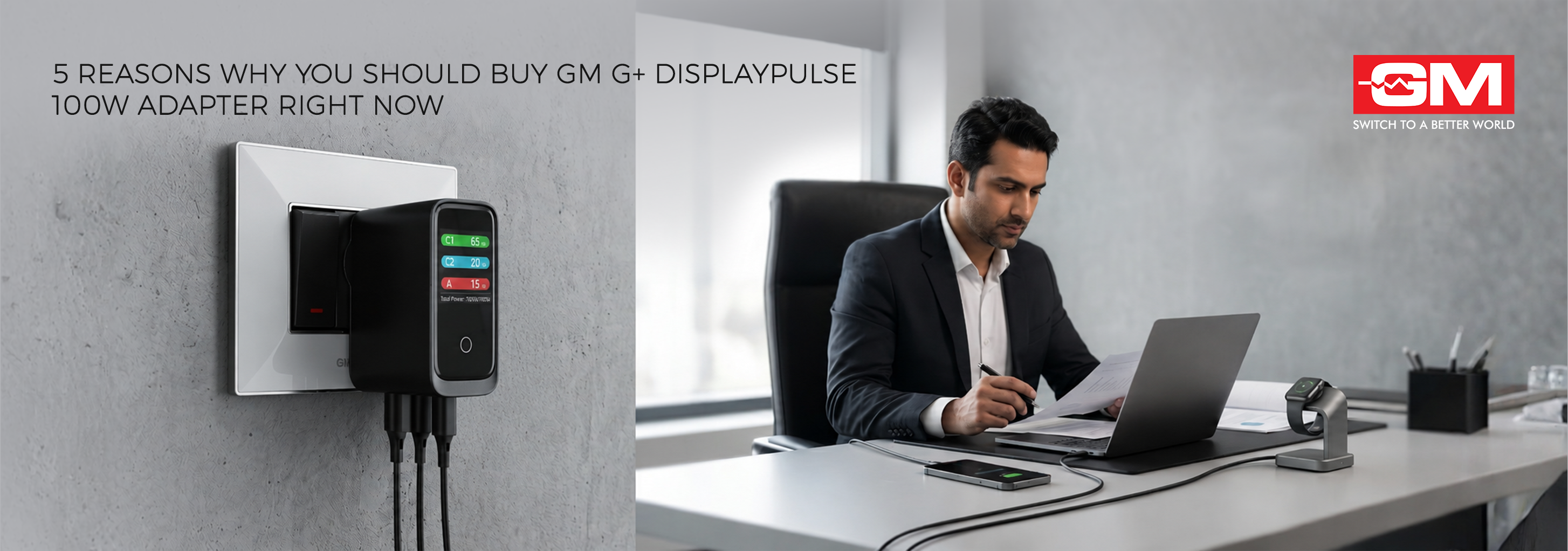 5 Reasons Why You Should Buy GM G+ DisplayPulse 100W Adapter Right Now