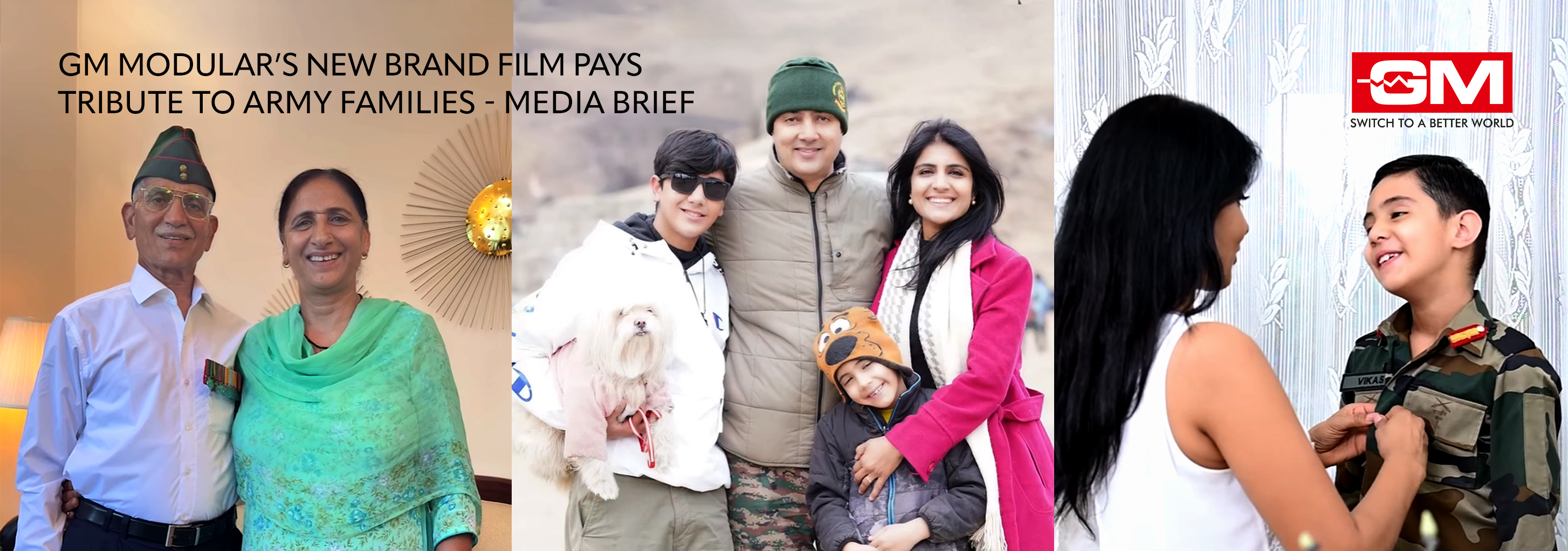 GM Modular’s new brand film pays tribute to army families- mediabrief