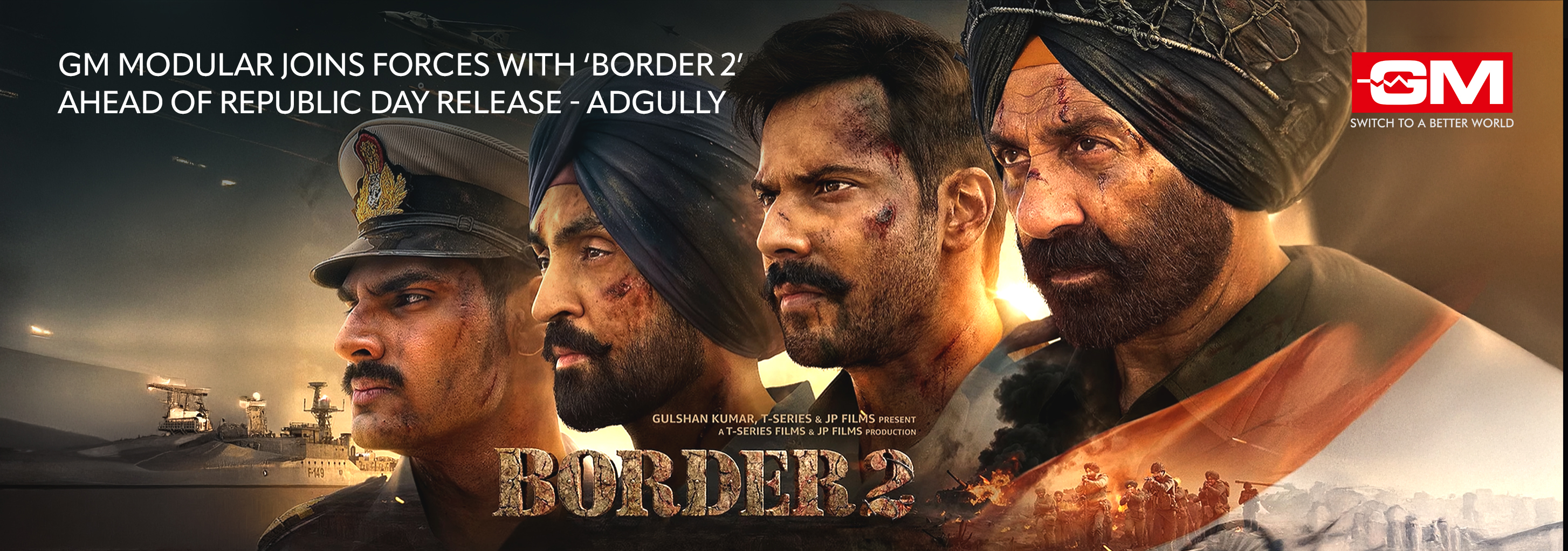GM Modular joins forces with ‘Border 2’ ahead of Republic Day release - Adgully