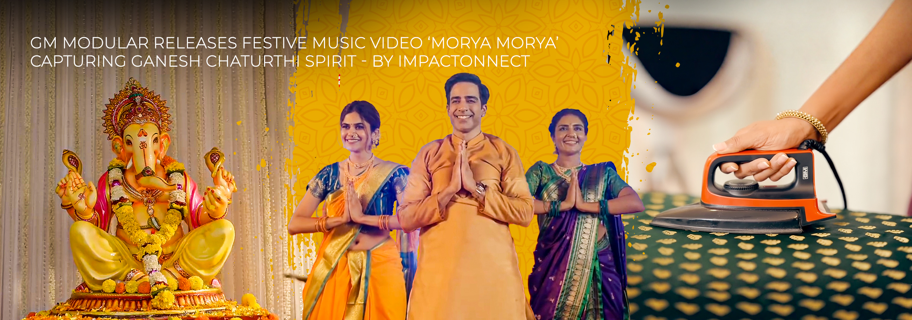 GM Modular releases festive music video ‘Morya Morya’ capturing Ganesh Chaturthi spirit - by Impactonnect