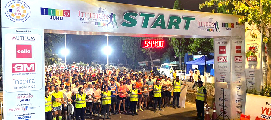 GM Modular sponsored JITTHON Juhu Marathon 2022