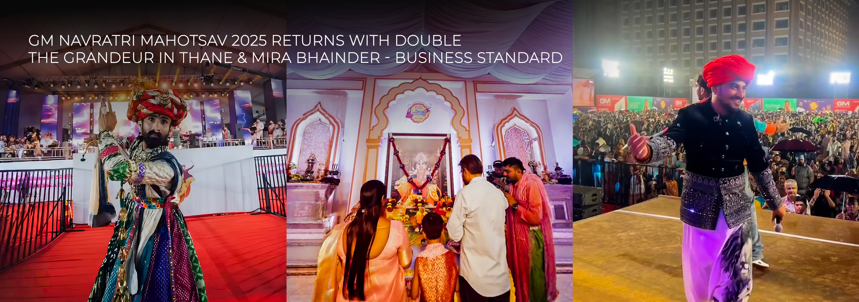 GM Navratri Mahotsav 2025 Returns with Double the Grandeur in Thane & Mira Bhainder-  Business standard