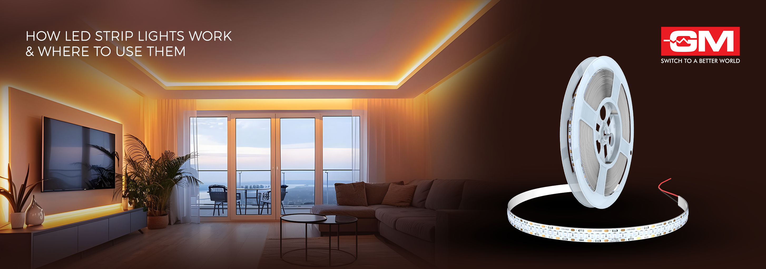 How LED Strip Lights Work & Where to Use Them