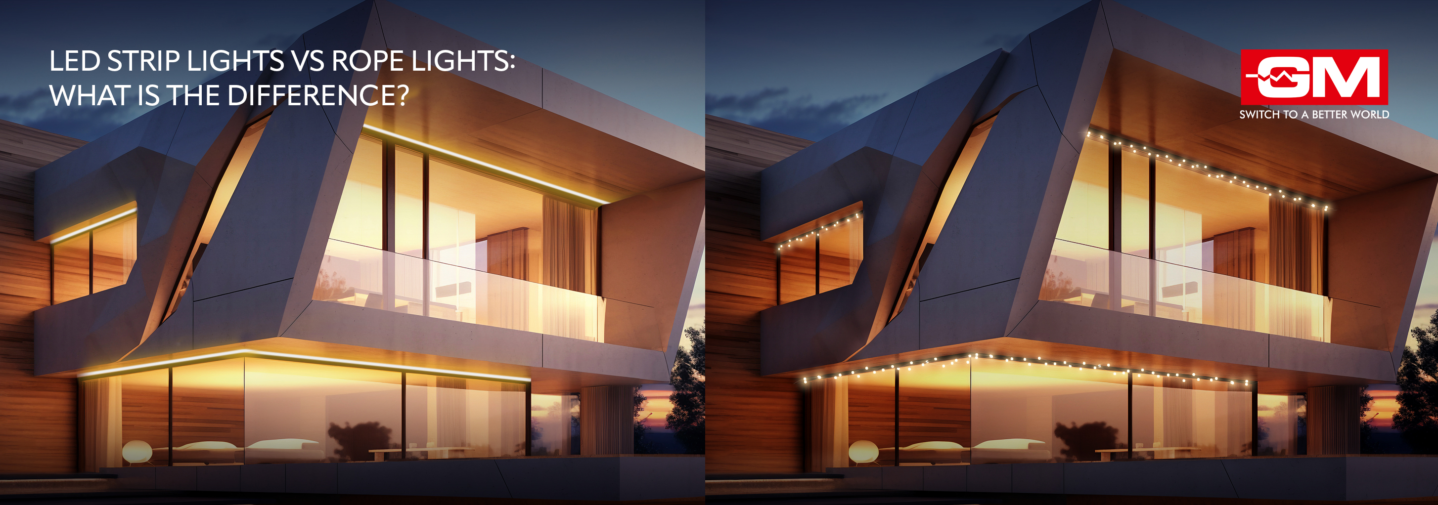 LED Strip Lights vs. Rope Lights: What is the Difference?