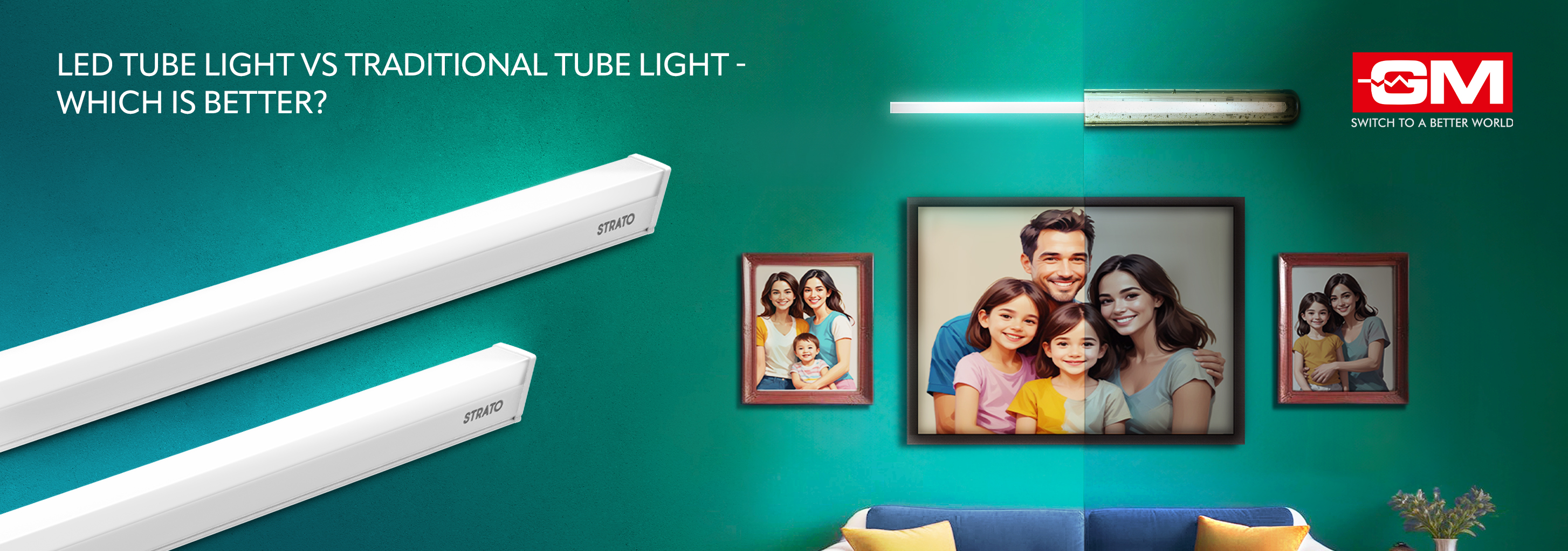 LED Tube Light vs Normal Tube Light - Which is Better