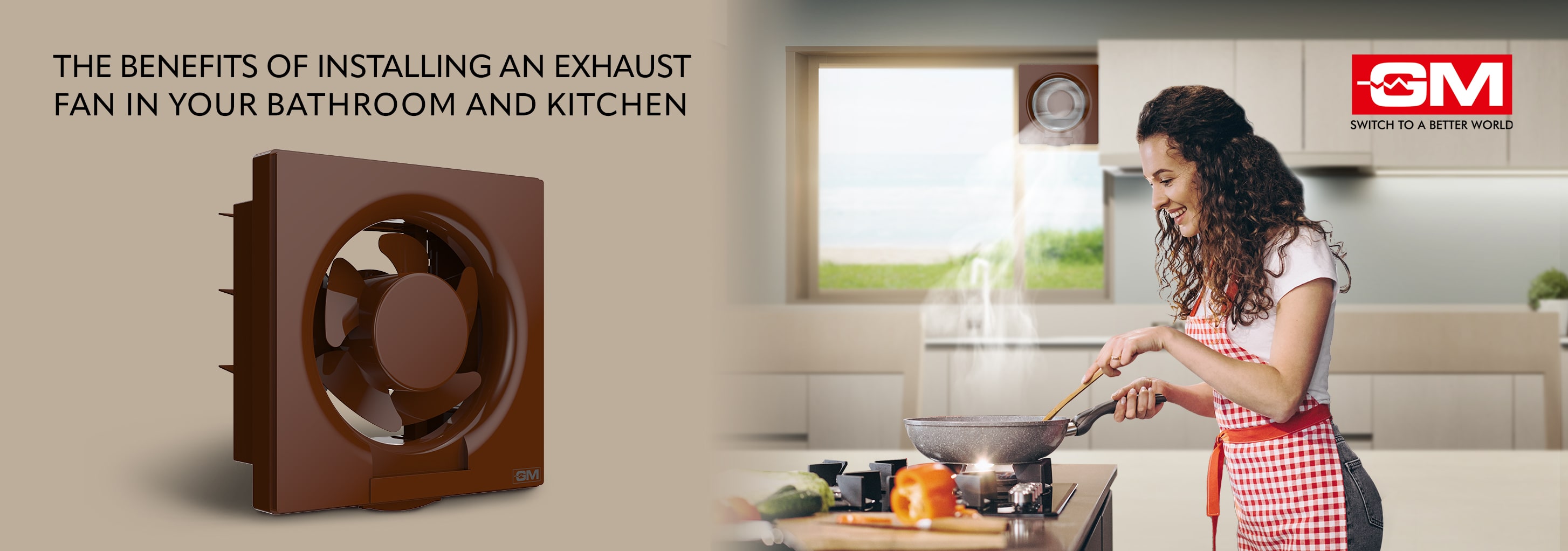 The Benefits of Installing an Exhaust Fan in Your Bathroom & Kitchen