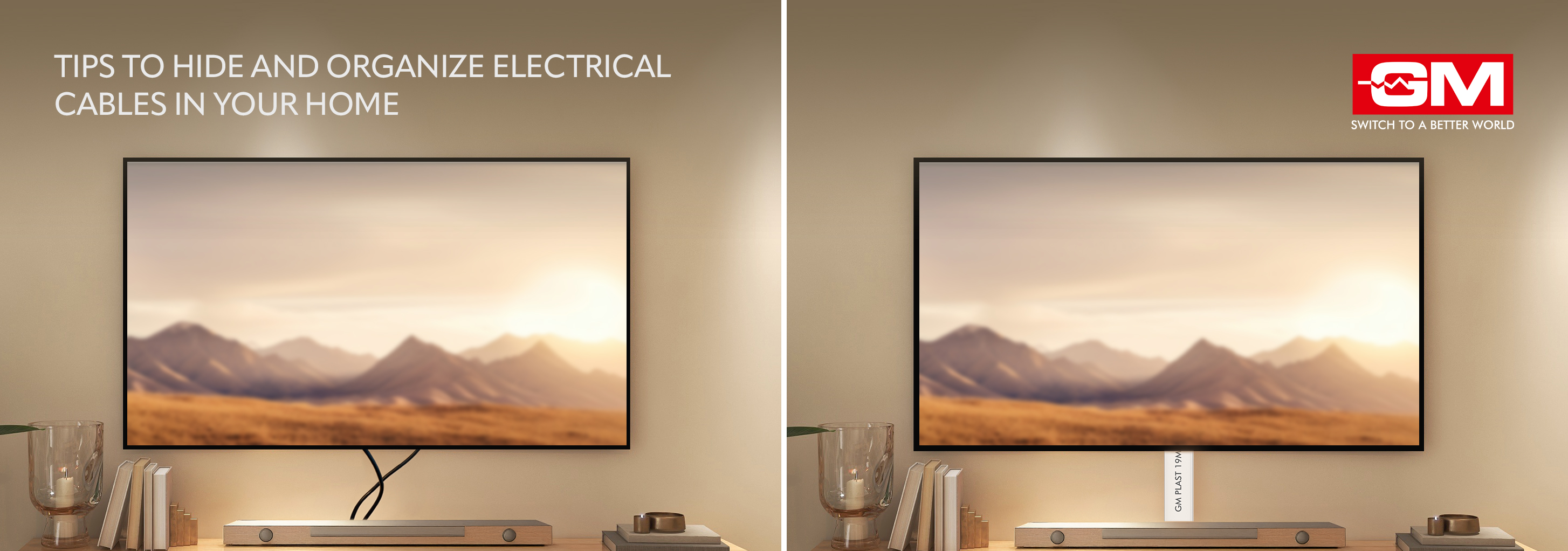 Tips to Hide and Organise Electrical Cables in Your Home