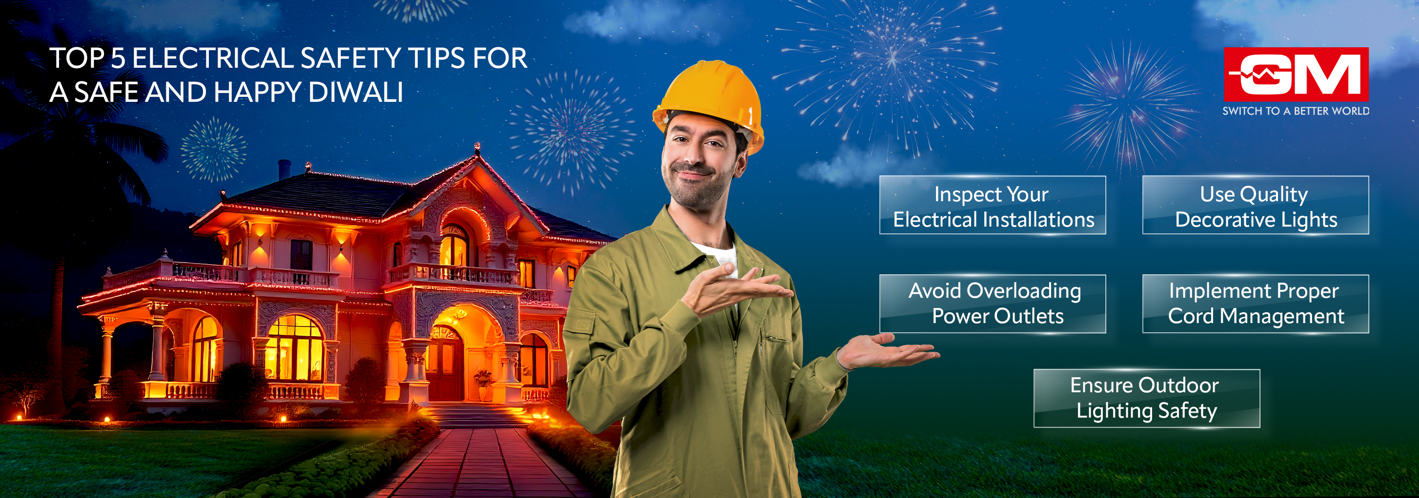 Top 5 Electrical Safety Tips for a Safe and Happy Diwali