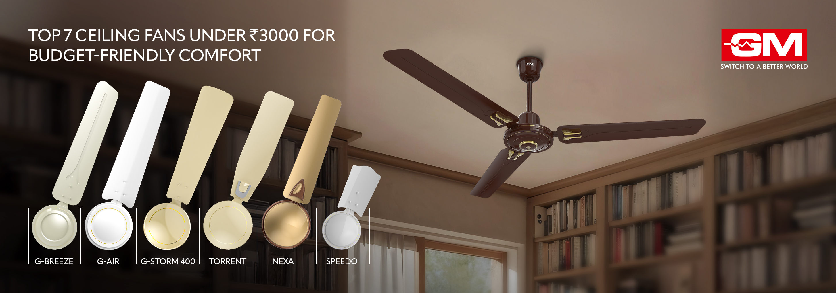 Top 7 Best Ceiling Fans Under 3000 for Budget-Friendly Comfort