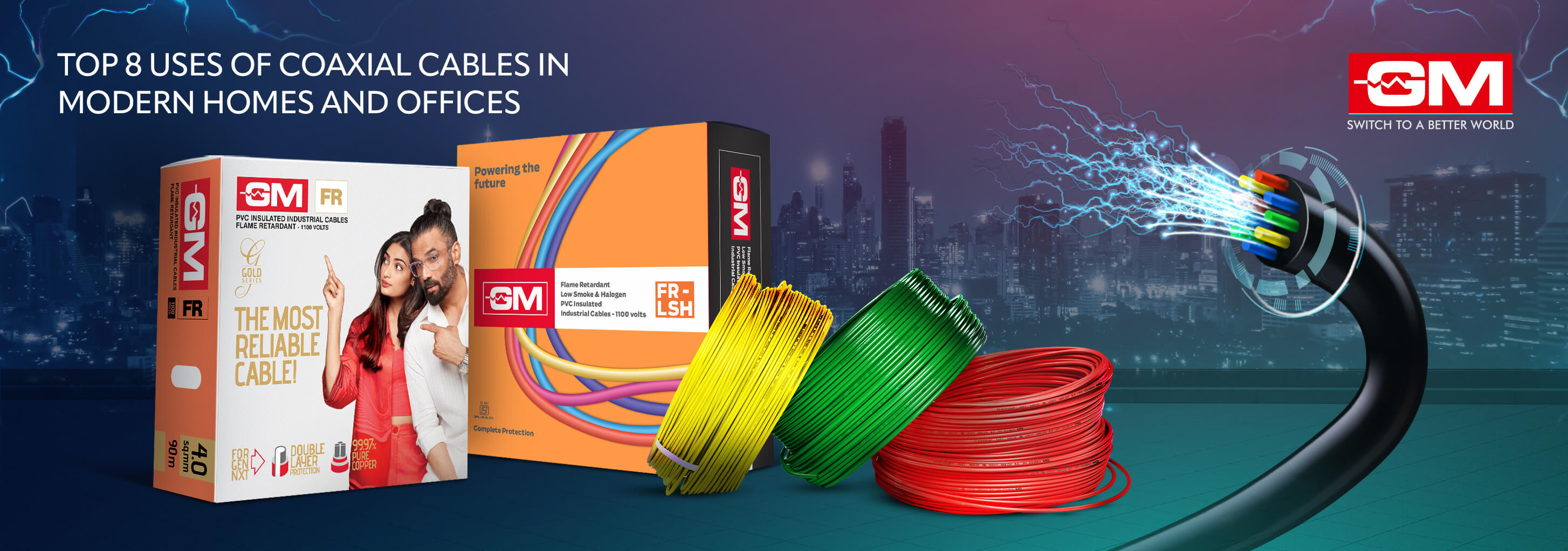 Top 8 Uses of Coaxial Cables in Modern Homes and Offices