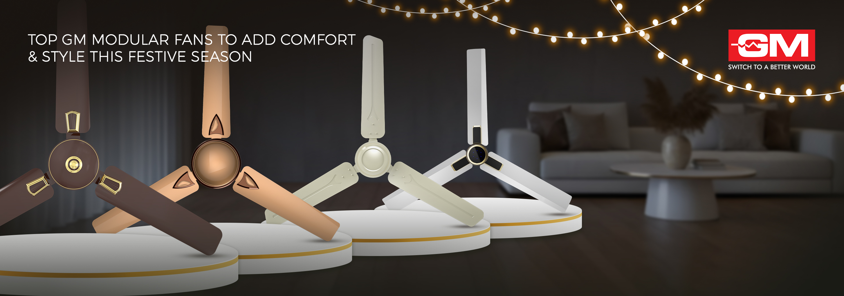 Top GM Modular Fans to Add Comfort & Style This Festive Season