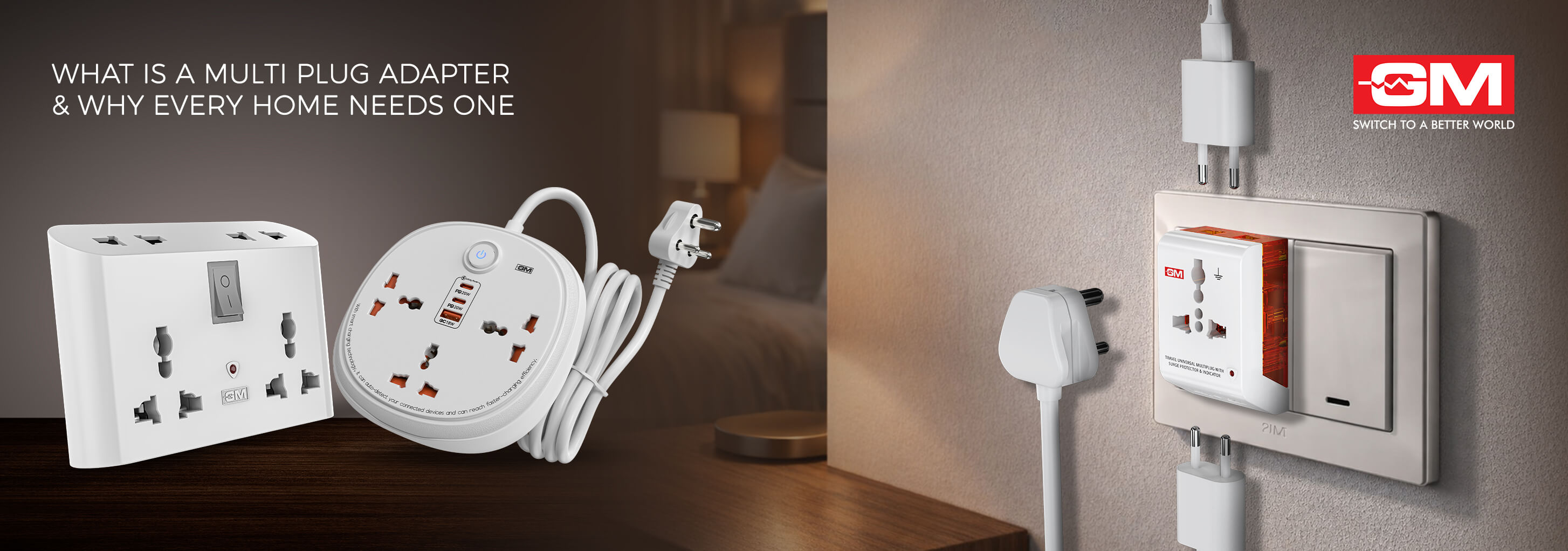 What Is a Multi-Plug Adapter & Why Every Home Needs One