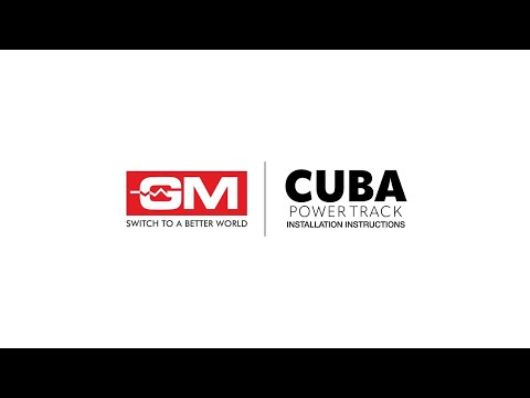 Cuba Power tracks installation instruction