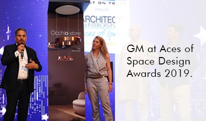 GM at Aces of Space Design Awards 2019.