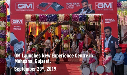 GM launches new Experience Centre in Mehsana, Gujarat.