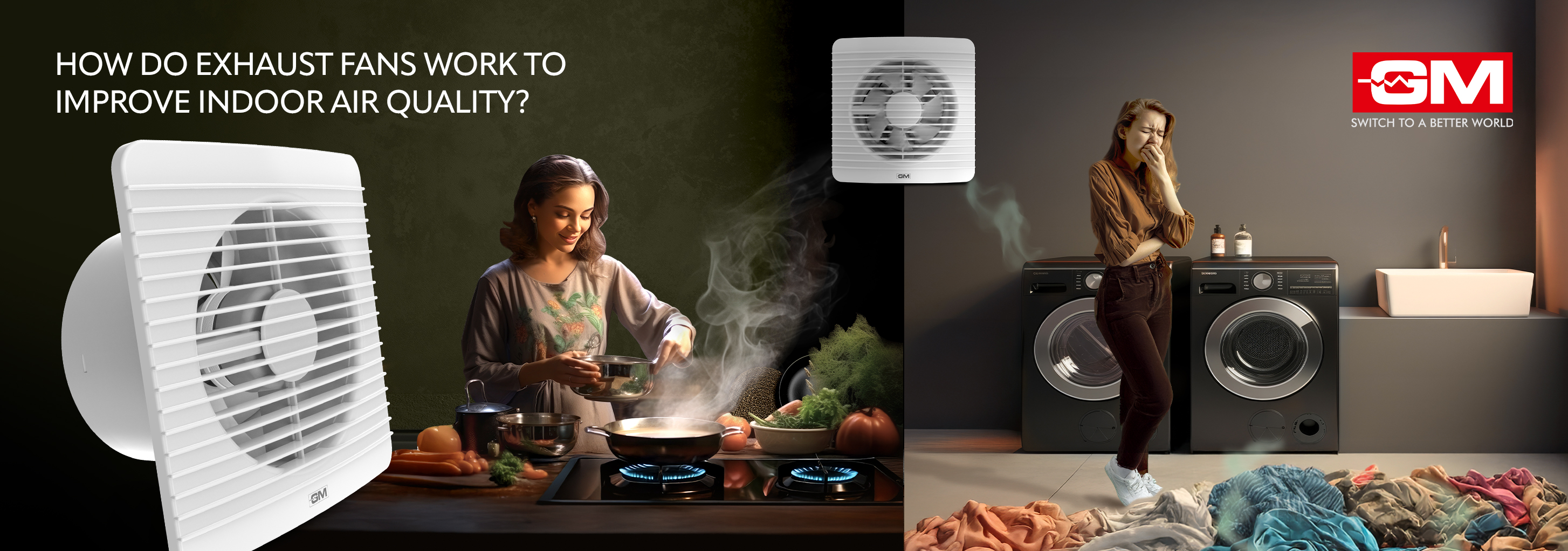 How Do Exhaust Fans Work to Improve Indoor Air Quality?