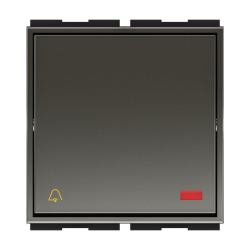 AER NOVA 10AX Bell Push Switch With Indicator - 2M