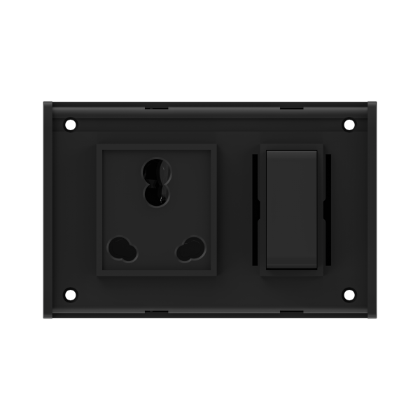 Electrical 3 In One Universal Switch Socket Combined With Safety ...