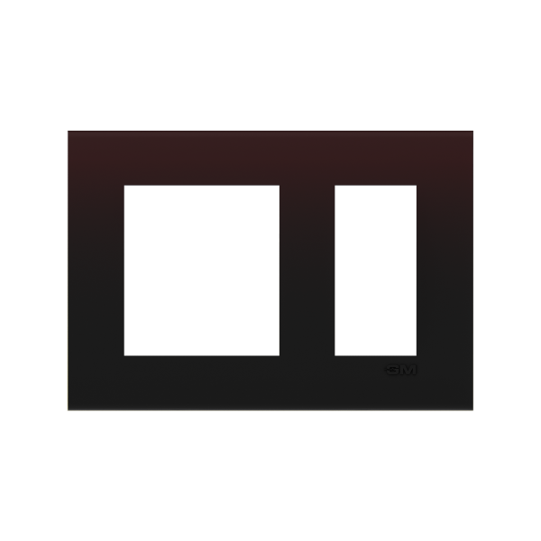 Burgundy Double Color