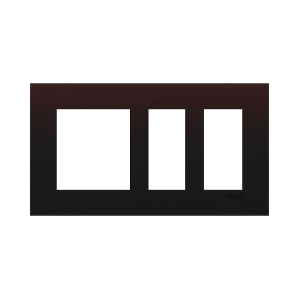 Burgundy Double Color