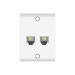 MEDIUM 4 LINE TEL JACK