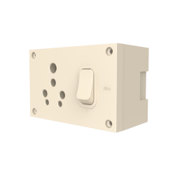 3-IN-ONE UNIVERSAL SWITCH SOCKET COMBINED with junction box