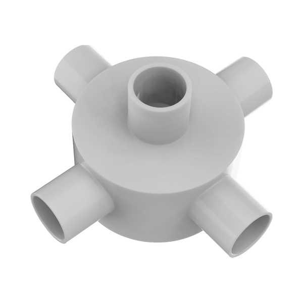 Circular Box - Back Outlet (1 Way) 19mm* Online at Best Price for Home ...